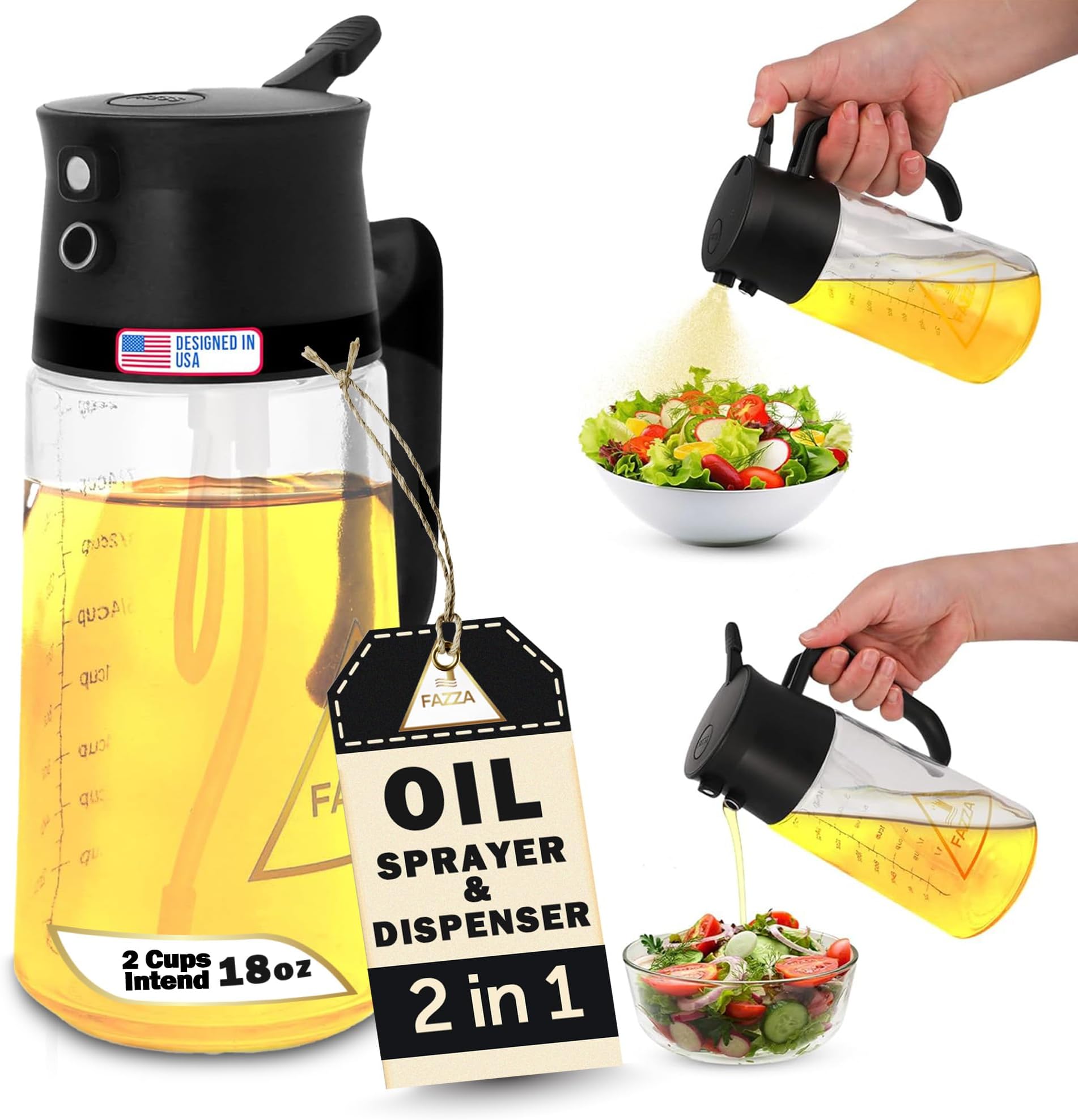 Kitchen Oil Sprayer 2 in 1 Oil sprayer