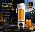 Portable Rechargeable Juicer Bottle | 8 Stainless Steel Blades | USB Charging | Leak-Proof | 400ml