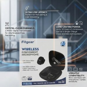 Fitgear FG-H9 Wireless Convenient Microphone System