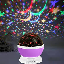 Star Master Dream Rotating Projector – 360° Starry Sky LED Night Light for Kids