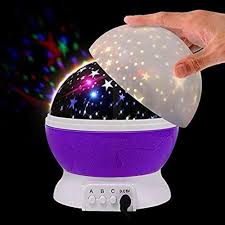 Star Master Dream Rotating Projector – 360° Starry Sky LED Night Light for Kids