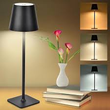 Minimalist Cordless LED Bedside& study Table Lamp