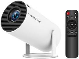 Smart Portable Android Projector – 180° Rotatable Auto-Correction Home Cinema