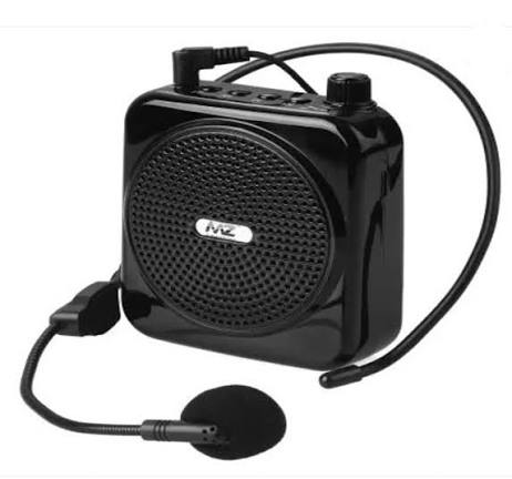 Portable Rechargeable Voice Amplifier with Wired Headset Microphone for teachers