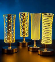 3d Acrylic table lamps