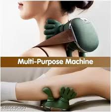 Multi-Node Hands-Free Electric Neck Massager with Soothing Heat