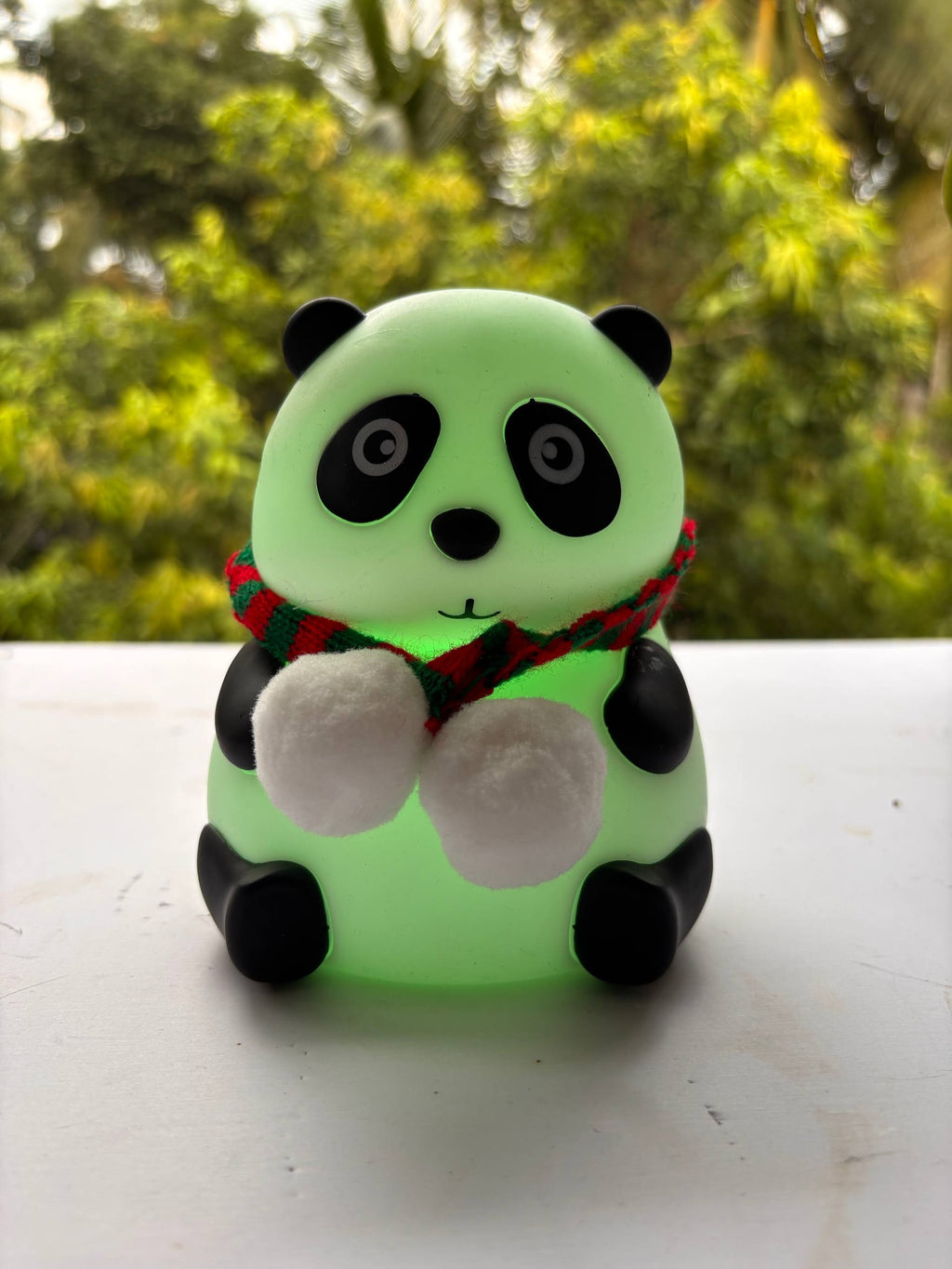 GlowyPanda™ – Squishy Silicone Panda Night Light | Dimmable LED Bedside Lamp for Kids & Nursery Decor | USB Rechargeable
