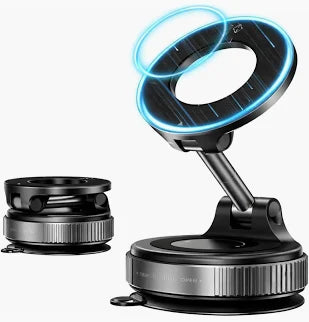 super Magnetic Car Phone Holder – 360° Rotation Dashboard Mount 🚗📱