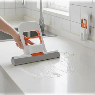 🧹 Mini Hands-Free Squeeze Sponge Mop – Portable Desktop & Glass Cleaning Mop