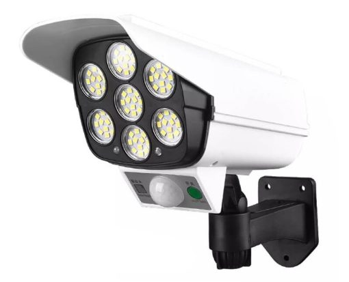 Motion Sensor Solar Security Light with remote 3 mote